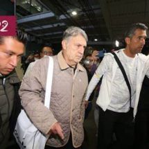 ‘Tata’ Martino, responsable de exponerse a su llegada al aeropuerto