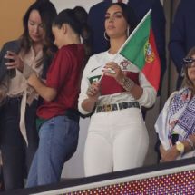 Georgina Rodríguez, esposa de Cristiano Ronaldo, criticó a técnico de Portugal