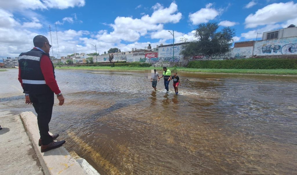 PROTECCIÓN CIVIL ESTATAL VIGILA RÍO SANTIAGO DE FORMA PREVENTIVA