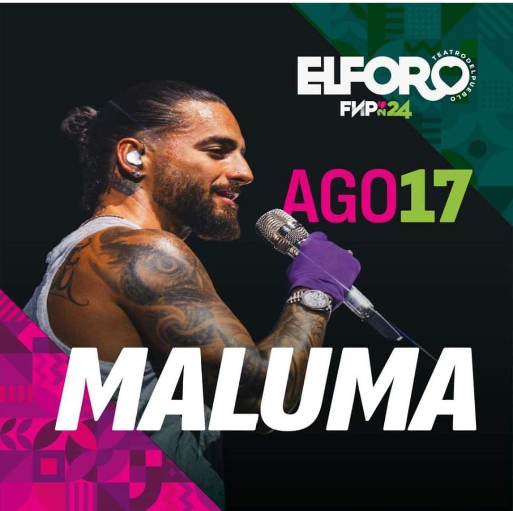 Maluma baby en el Foro de las Estrellas