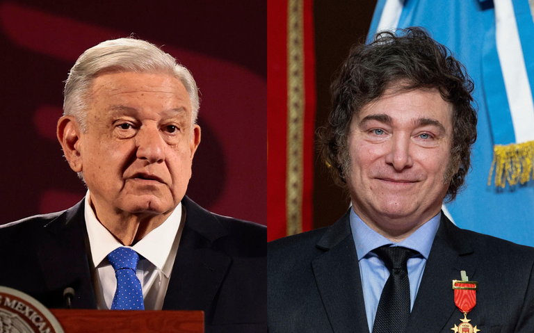 AMLO dice que Javier Milei es bienvenido en México pero no se reunirá con él