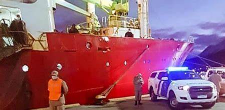 Buque en cuarentena por caso sospechoso de viruela del mono: se esperan resultados