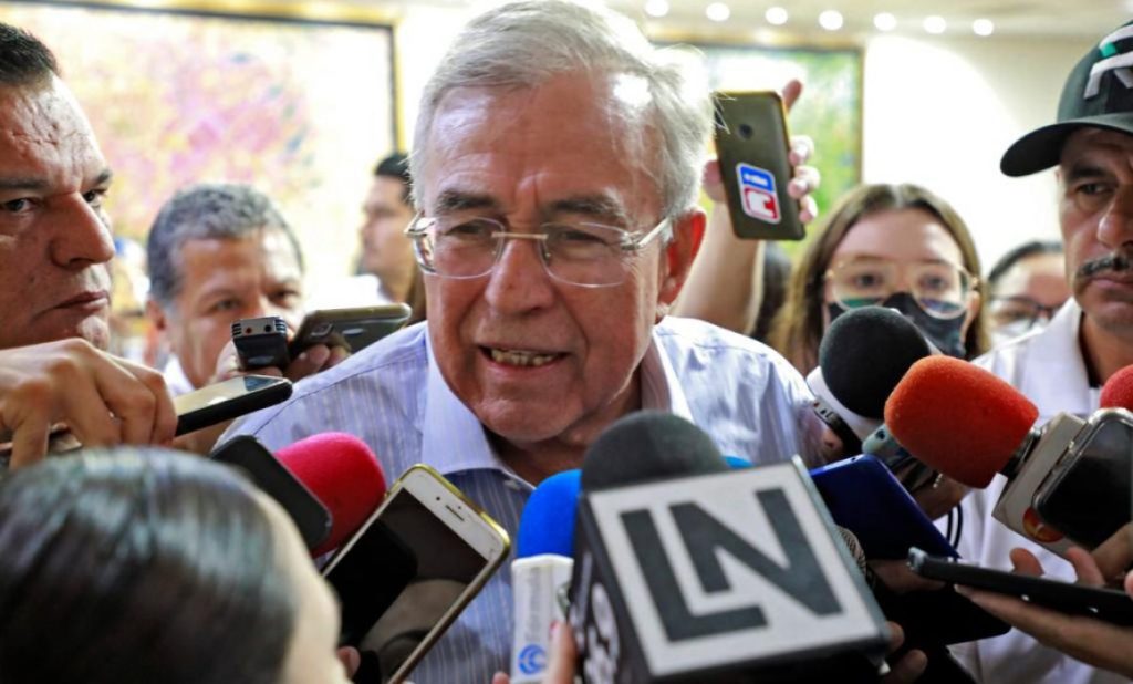 Rubén Rocha asegura haber estado en Los Ángeles el día de la captura de “El Mayo” Zambada