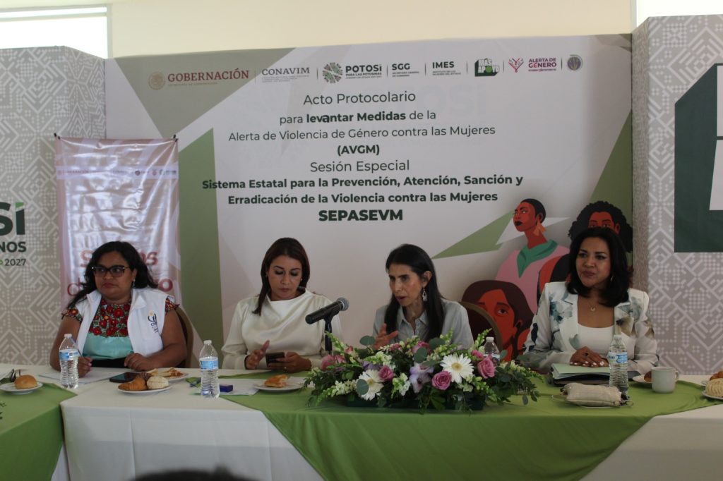 AUTORIDADES NACIONALES Y SOCIEDAD CIVIL AVALAN LEVANTAMIENTO DE AVGM