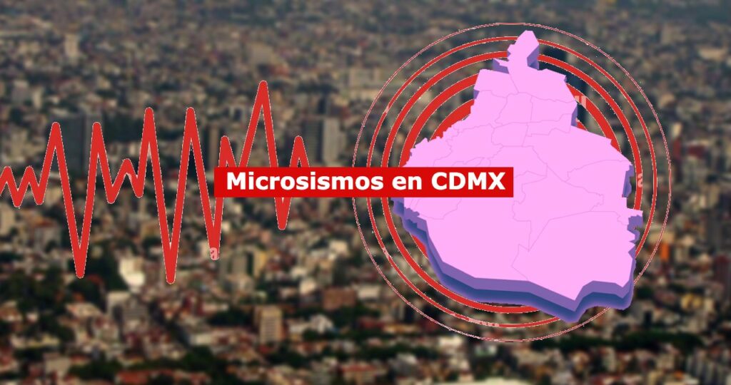 Microsismos CDMX. Se tienen identificadas cinco fallas geológicas activas en la Ciudad de México
