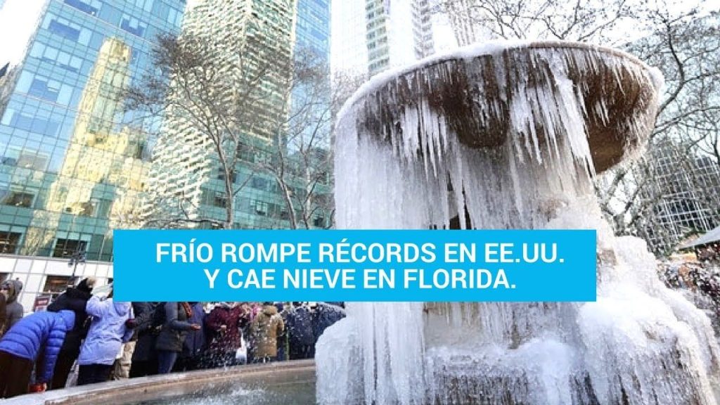 EE.UU.: ciudad de Florida rompe récord histórico de nieve