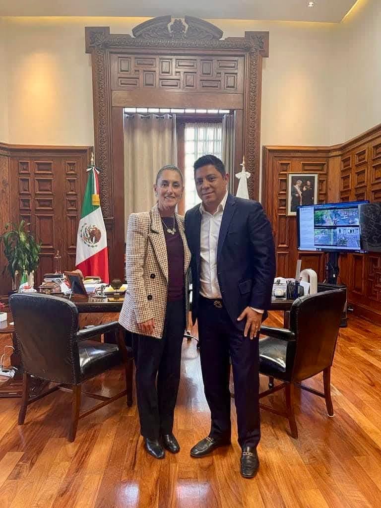 RICARDO GALLARDO SOSTENDRÁ REUNIÓN CON LA PRESIDENTA CLAUDIA SHEINBAUM