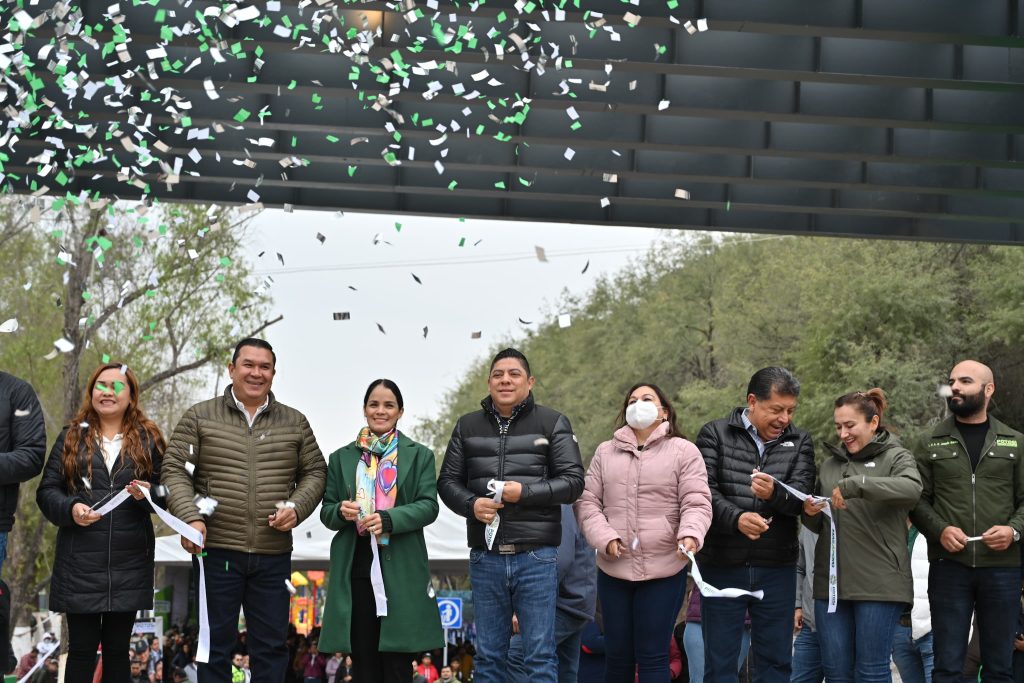 RICARDO GALLARDO INAUGURA PARQUE LINEAL MÁS GRANDE DE MÉXICO, EN RIOVERDE