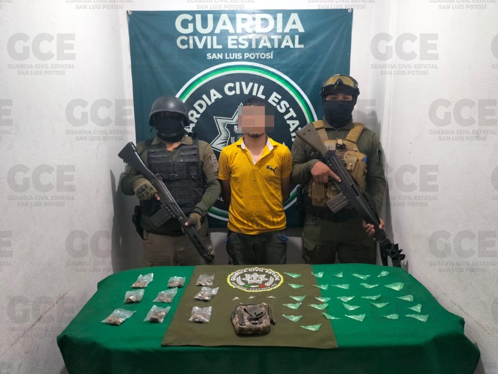 CINCO OBJETIVOS CRIMINALES Y 130 DOSIS DE DROGA DECOMISADAS, DEJA PLAN “HUASTECA SEGURA”