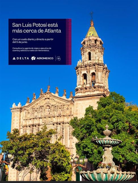 SLP IMPULSA EL DESARROLLO CON RUTA AÉREA A ATLANTA 