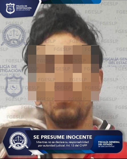 FISCALÍA POTOSINA DETUVO A URIEL “N” POR CONDUCIR UNA MOTOCICLETA ROBADA