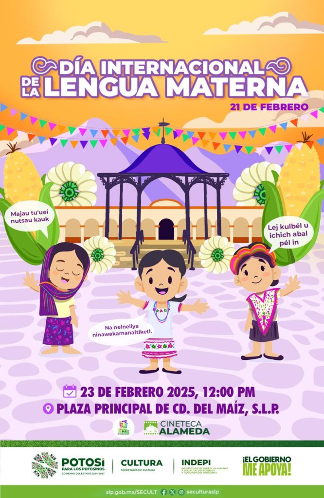 GOBIERNO ESTATAL CELEBRARÁ DÍA DE LA LENGUA MATERNA CON EVENTO CULTURAL