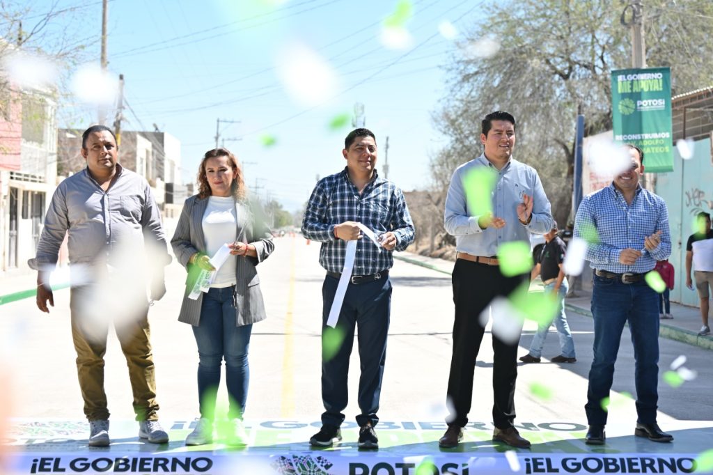 RICARDO GALLARDO LLEVA INFRAESTRUCTURA Y MÁS APOYO A FAMILIAS DE LA CAPITAL