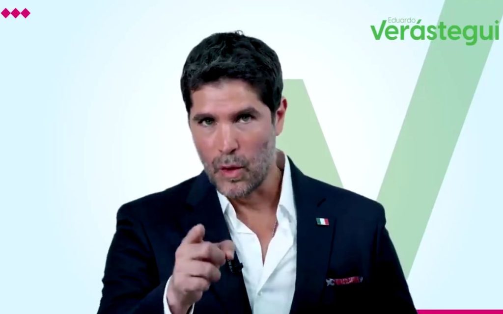 Eduardo Verástegui registra al partido Movimiento Viva México ante el INE