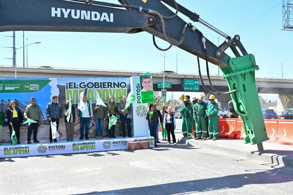 SOLEDENSES AGRADECEN A RICARDO GALLARDO POR MEGA PROYECTO DE PUENTE VEHICULAR