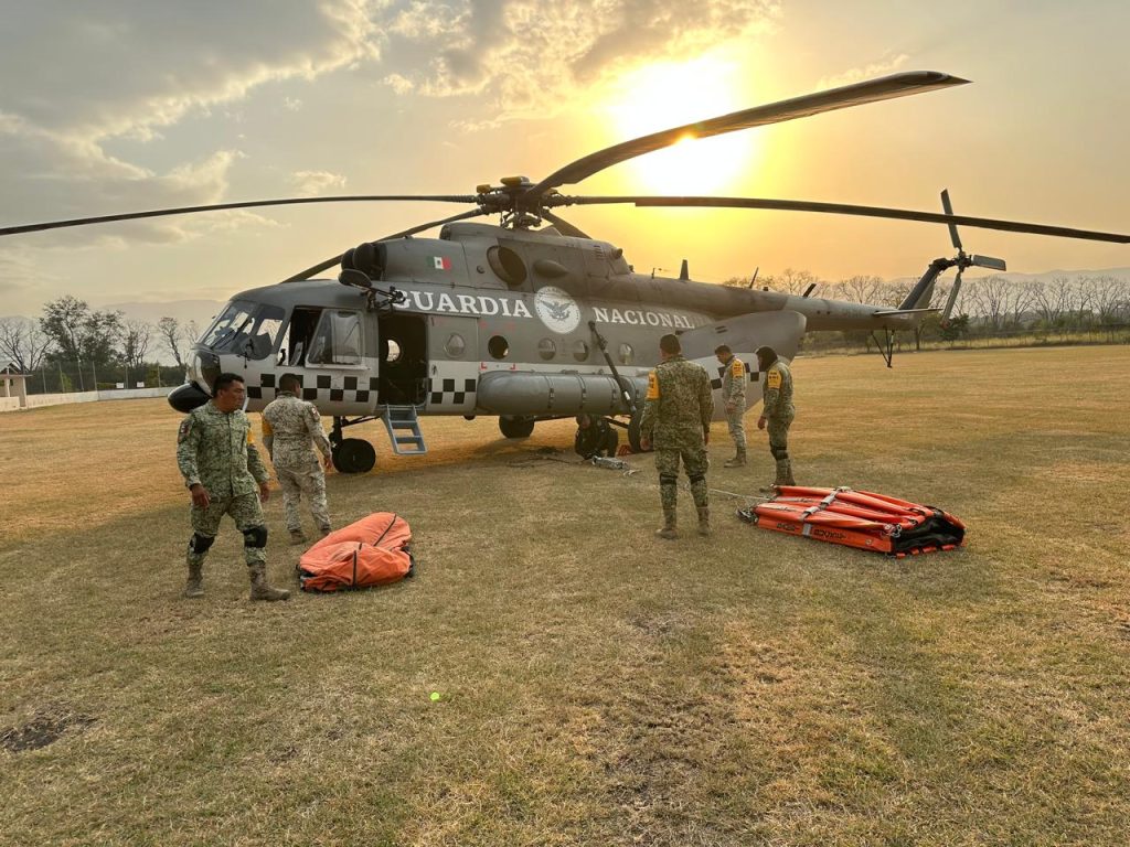 Ejército Mexicano incrementa acciones para combatir incendios forestales en el Estado de San Luis Potosí