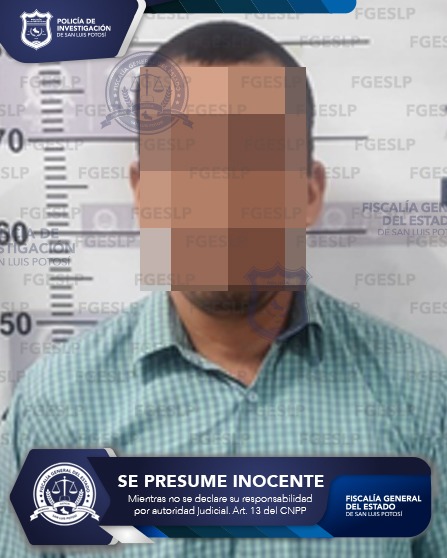 SUJETO INVESTIGADO POR LA FGESLP POR PROBABLES LESIONES, FUE APREHENDIDO EN AQUISMÓN