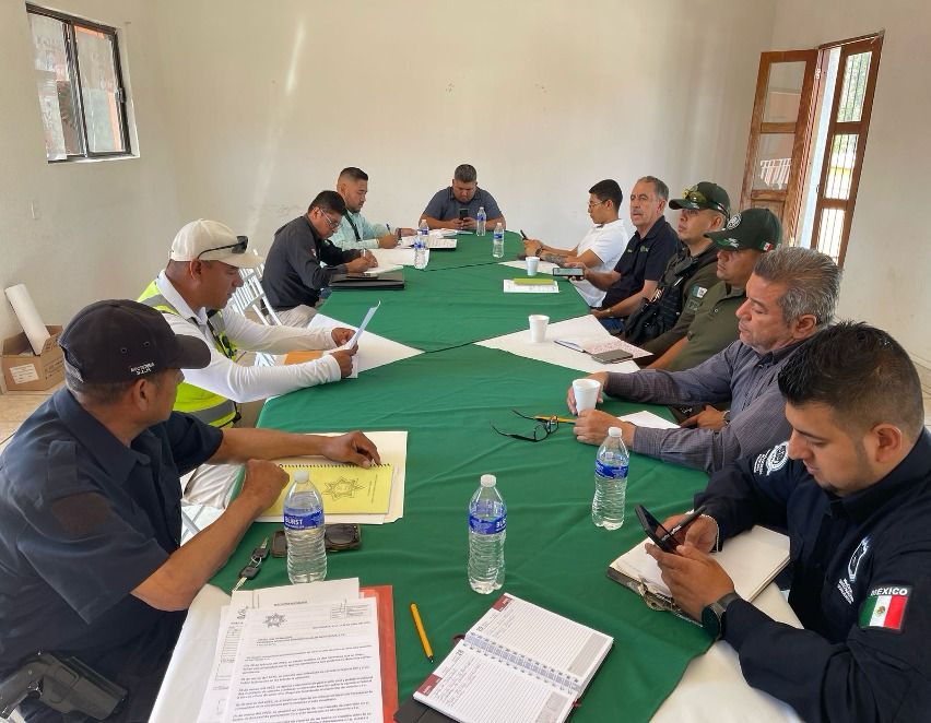 PERSONAL DE FISCALÍA POTOSINA PARTICIPA EN REUNIÓN DEL CONSEJO DE SEGURIDAD EN MOCTEZUMA