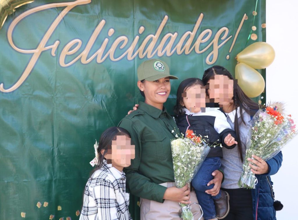 MUJERES POLICÍAS Y MADRES DE FAMILIA DESTACAN EN LA GUARDIA CIVIL ESTATAL