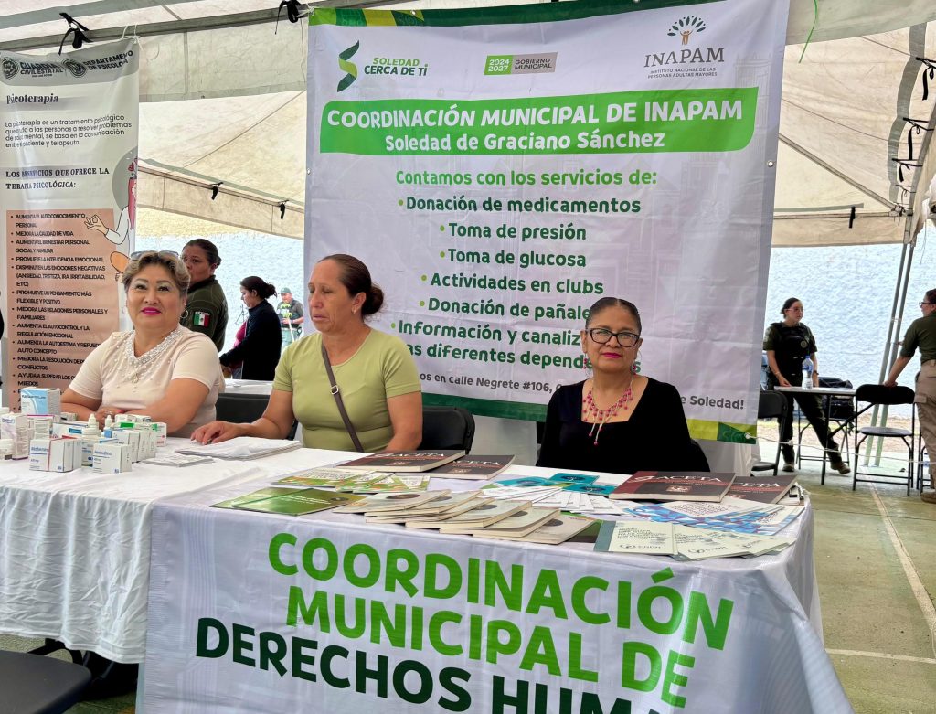 FERIA DE SEGURIDAD LLEGA A LA COLONIA BENITO JUÁREZ EN SOLEDAD, FORTALECIENDO LA CERCANÍA CON LA POBLACIÓN