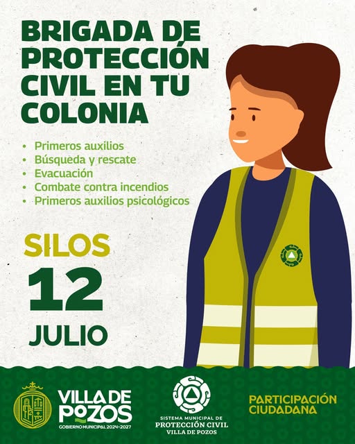 VILLA DE POZOS FORTALECE CULTURA DE PREVENCIÓN EN LOS SILOS