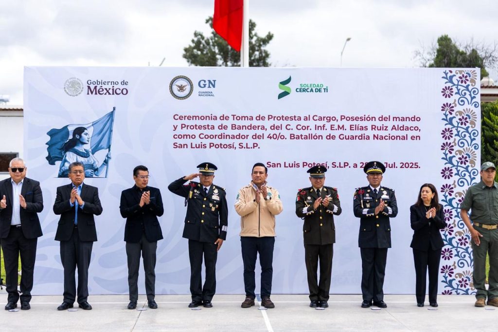 COORDINACIÓN SIN LÍMITES FORTALECE LA PAZ Y LA GOBERNABILIDAD EN SAN LUIS