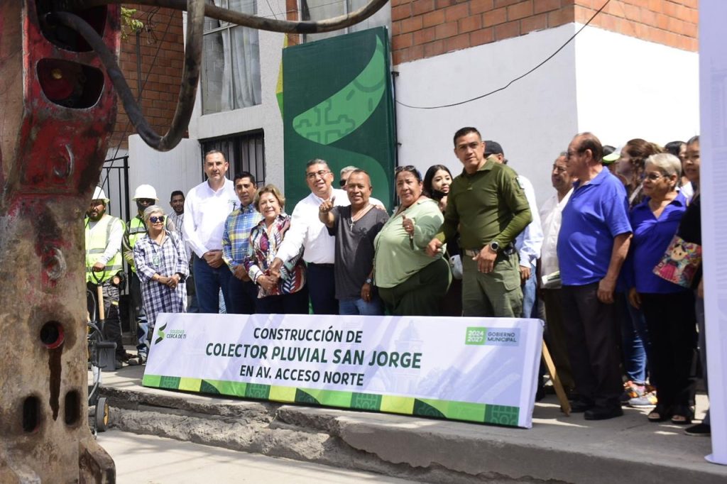 COMERCIANTES DE AV. ACCESO NORTE RECONOCEN COMPROMISO DEL ALCALDE CON INICIO DE COLECTOR PLUVIAL