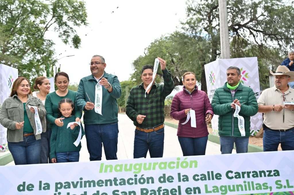 RICARDO GALLARDO BRINDA APOYO SIN LÍMITES A LAGUNILLAS Y SUS COMUNIDADES