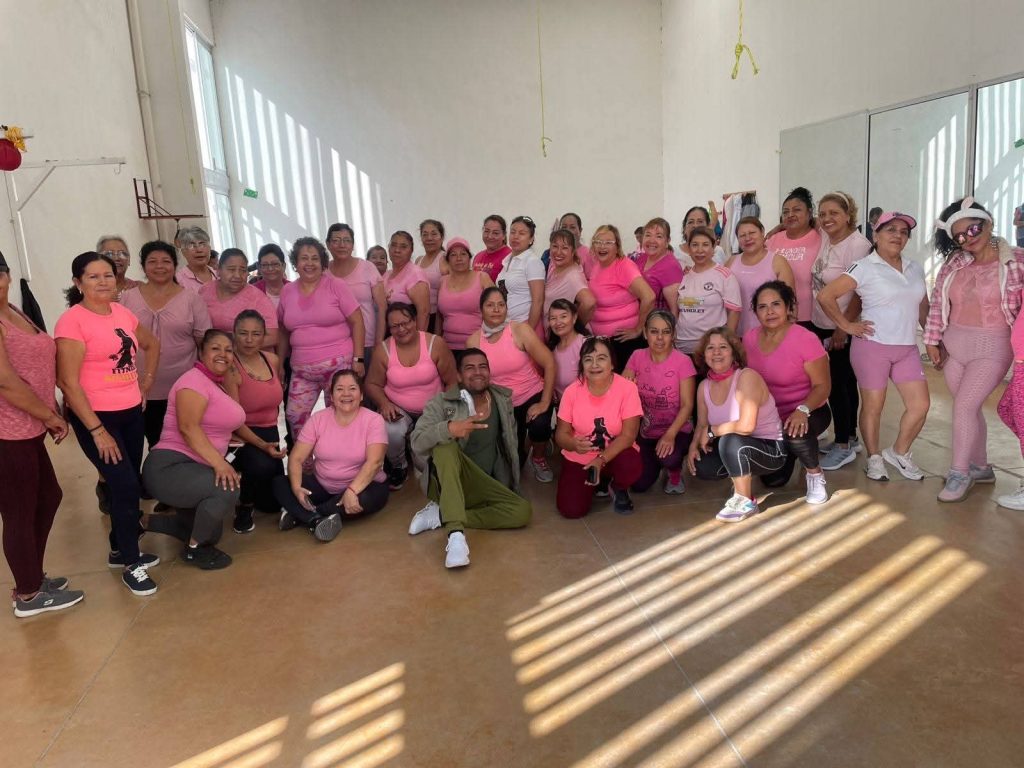 VILLA DE POZOS SE SUMA A LA LUCHA CONTRA EL CÁNCER DE MAMA A TRAVÉS DEL DEPORTE