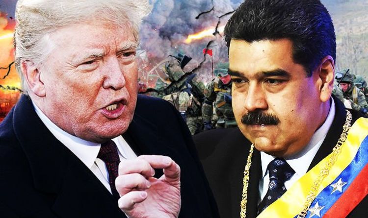 Trump dice que no descarta una guerra con Venezuela