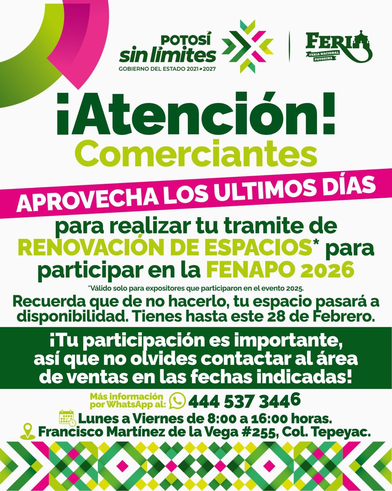 FENAPO 2026 FORTALECE OPORTUNIDADES PARA COMERCIANTES