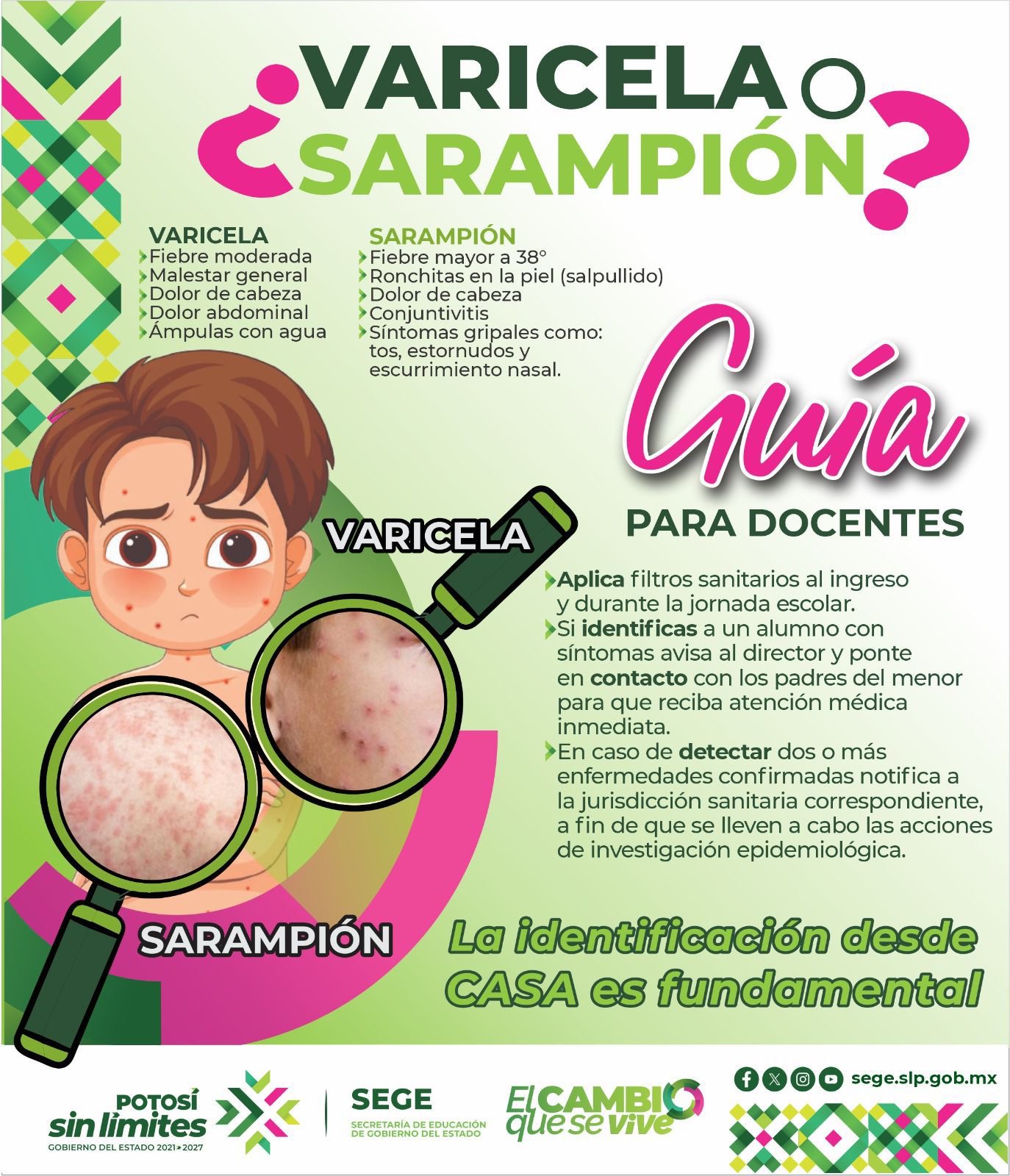 REFUERZAN PREVENCIÓN SANITARIA EN ESCUELAS DE SAN LUIS