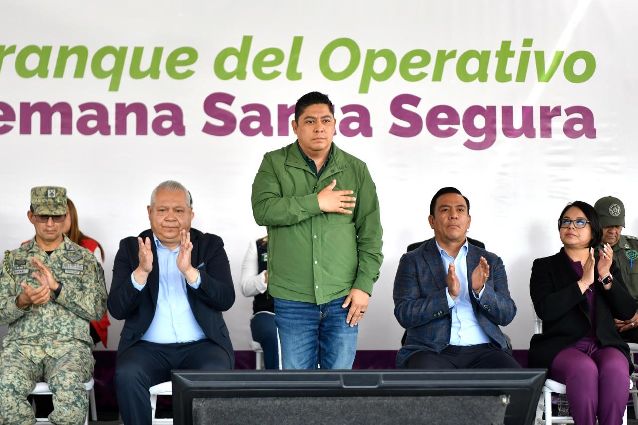 RICARDO GALLARDO ARRANCA OPERATIVO SEMANA SANTA SEGURA 2026