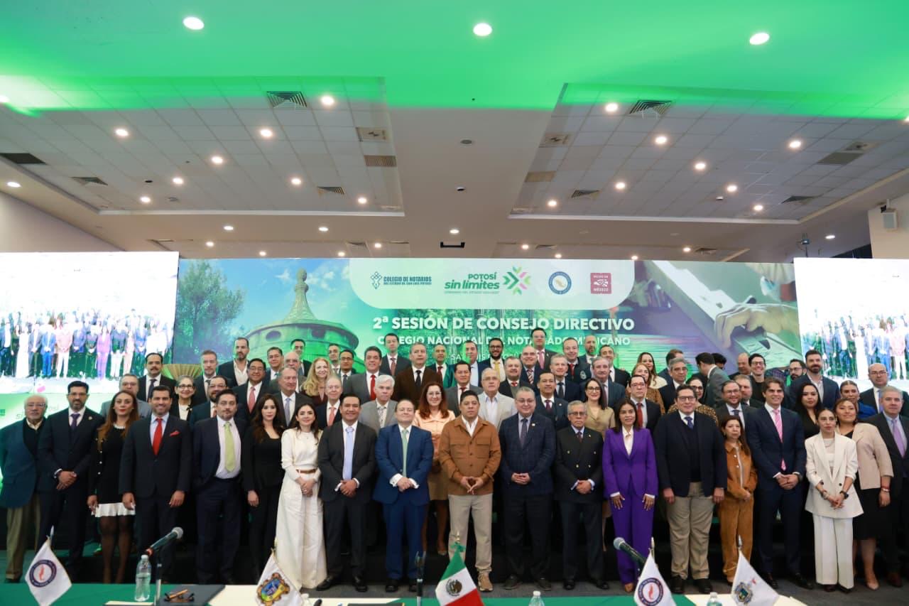 RICARDO GALLARDO ENCABEZA SEGUNDA SESIÓN DEL CONSEJO NACIONAL DEL NOTARIADO MEXICANO