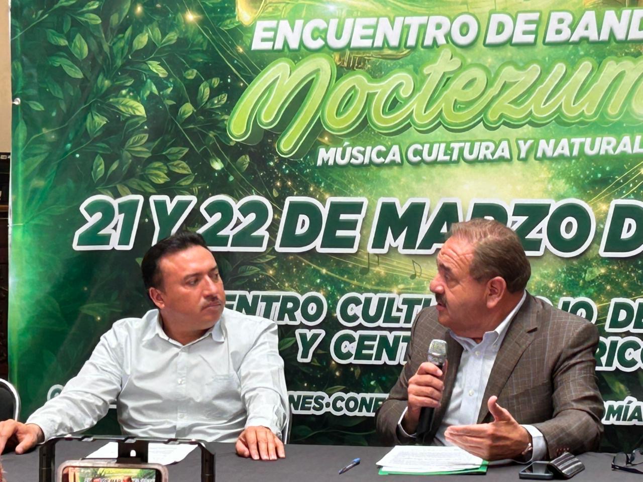 MOCTEZUMA SE LLENA DE MÚSICA CON ENCUENTRO DE BANDAS