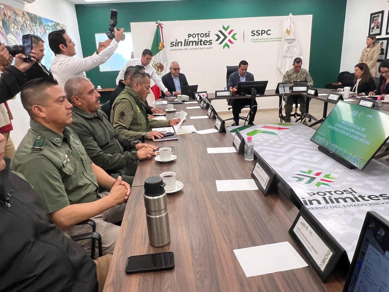 REPORTA GCM DE SOLEDAD CAPTURA DE DOS OBJETIVOS PRIORITARIOS ANTE MESA ESTATAL DE SEGURIDAD