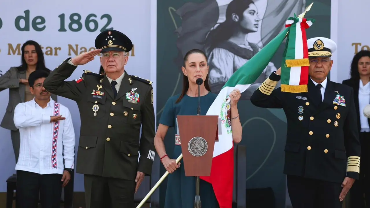 “Ninguna Potencia Extranjera Nos Va a Decir Cómo Nos Gobernamos”: Sheinbaum, por el 5 de Mayo