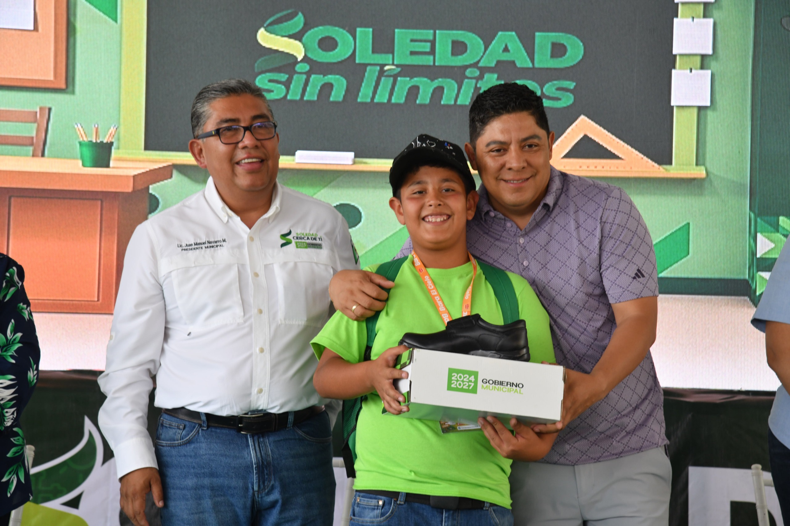 JUAN MANUEL NAVARRO Y RICARDO GALLARDO ACELERAN NUEVOS PROYECTOS DE ILUMINACIÓN, MOVILIDAD Y DE APOYO SOCIAL