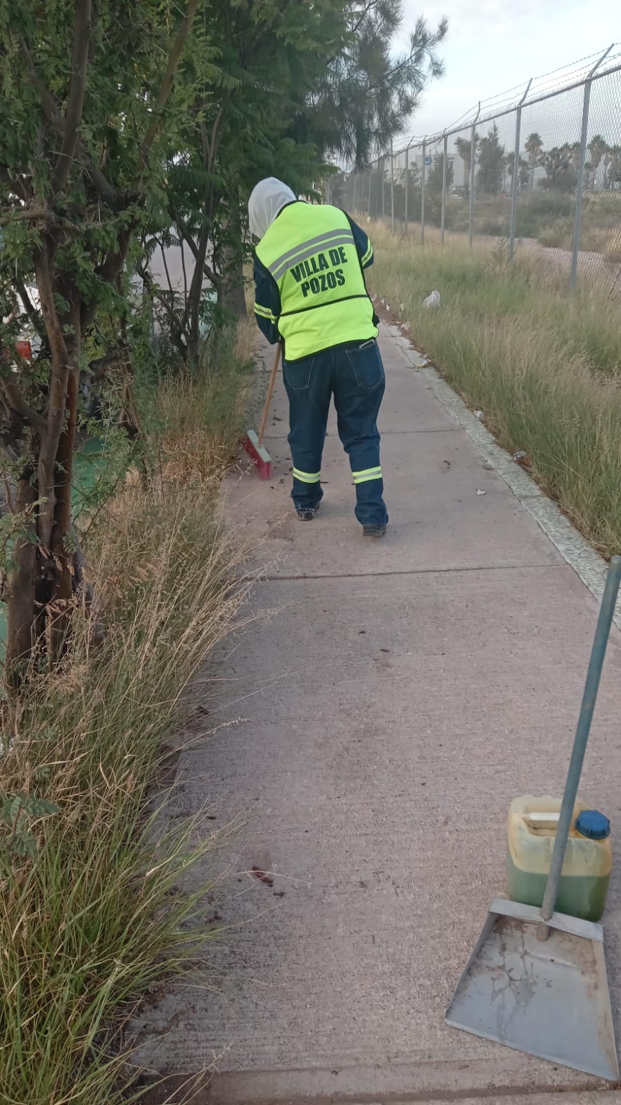 VILLA DE POZOS CONSERVA SUS CALLES Y ESPACIOS DEPORTIVOS
