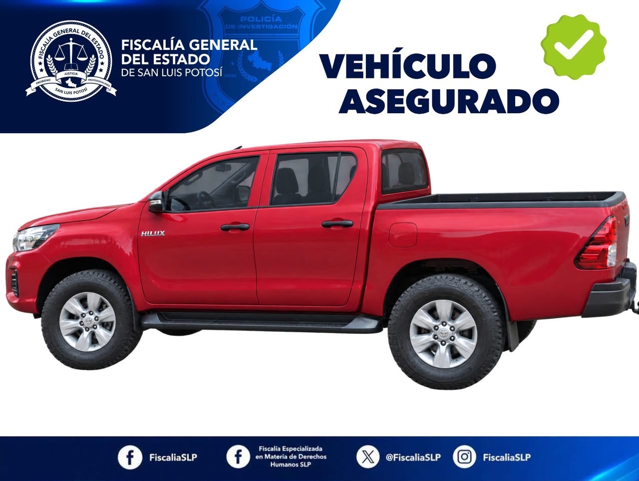 *POLICÍA DE INVESTIGACIÓN ASEGURA EN EL NARANJO VEHÍCULO CON REPORTE DE ROBO*