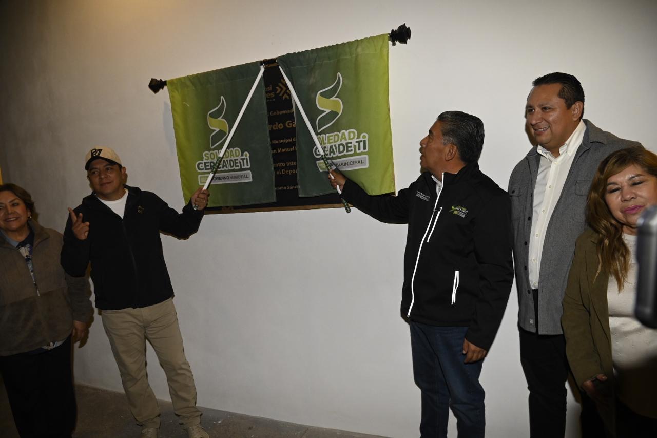 SOLEDAD DA UN PASO MÁS A LA MODERNIDAD Y EL BIENESTAR SOCIAL, CON APERTURA DE CENTRO DE CAPACITACIÓN Y DEPORTE